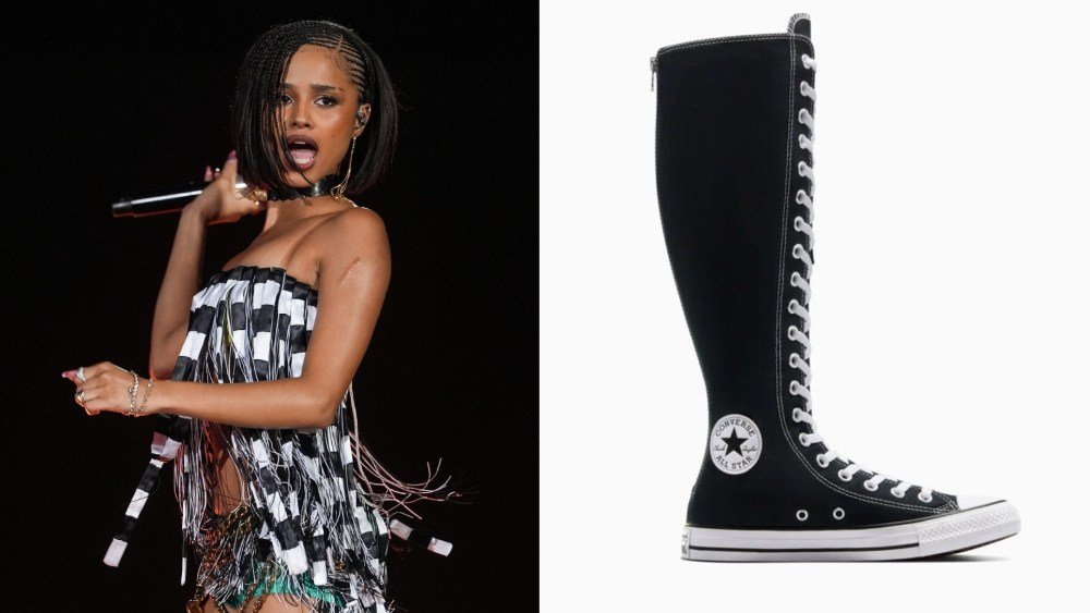 Tyla Brings a Punk Twist to Global Citizen Festival 2025 in Converse Chuck Taylor High-Tops