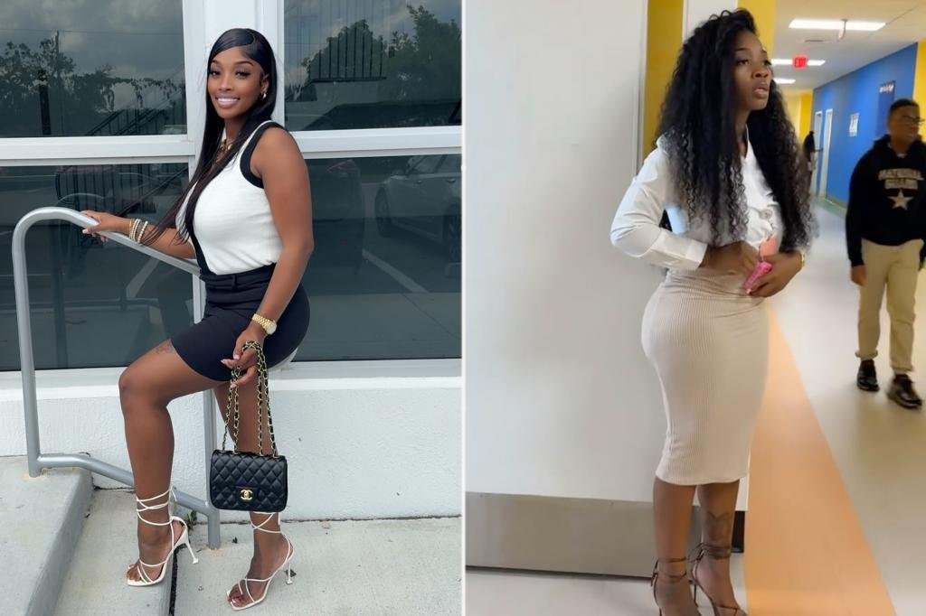 Controversial ‘Teacher Bae’ Draws Backlash for Provocative Outfits