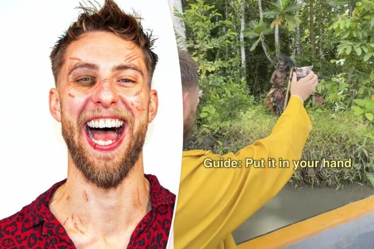 Controversy Erupts as Influencer Faces Backlash for Exploiting Remote ‘Cannibal Tribe’ on TikTok: ‘Hands Off Their Culture!’