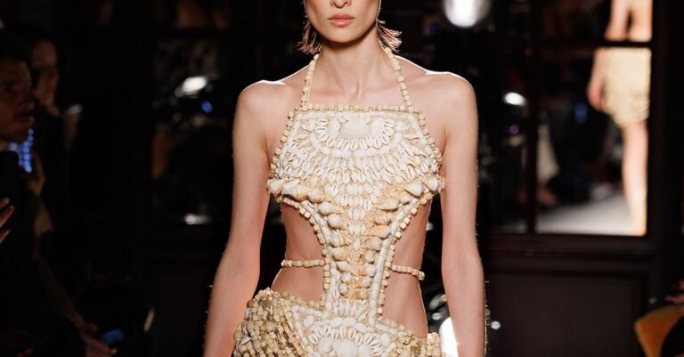 Discover Olivier Rousteing’s Beach-Inspired Designs: A Transformative New Era for Balmain