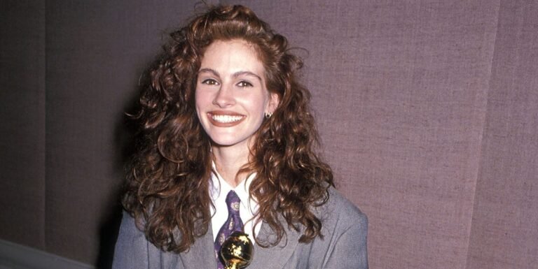 Gray Suit Revival: Julia Roberts’ 1990 Armani Moment Leads Fall 2025’s Unisex Tailoring
